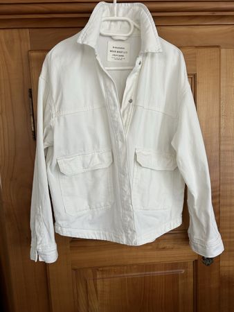 Off-white  oversized Jeansjacke Gr. M/L, Top Zustand