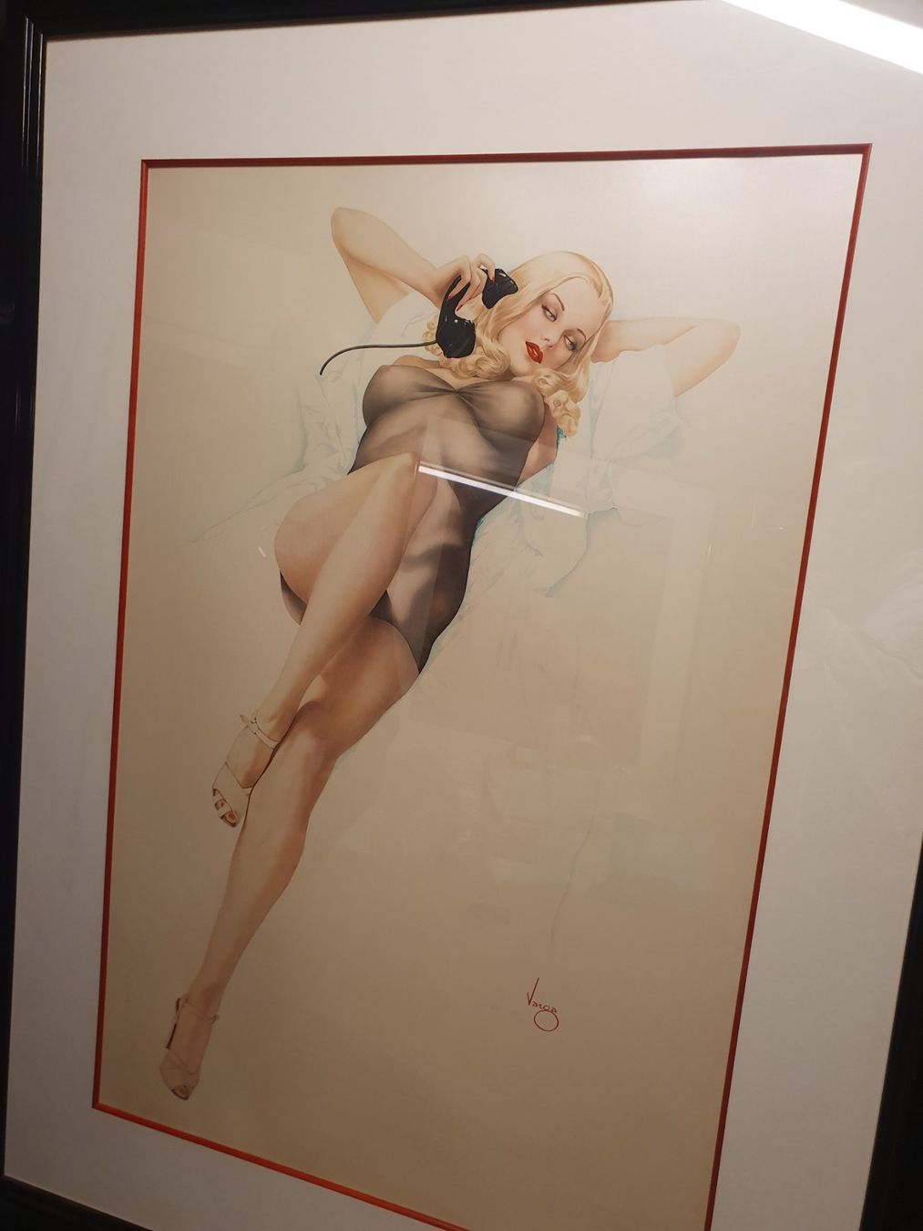 Grafica & Litografie: "FIRST LOVE" par Alberto Vargas – Usato da Le Grand-Saconnex venduto da Rgt87 2