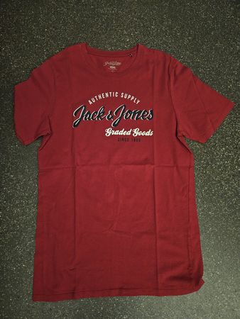 Herren T-Shirt Jack&Jones Rot Grösse L