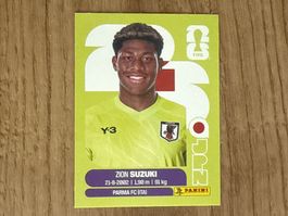 Panini FIFA World Cup 2026 Sticker Zion Suzuki JPN 2