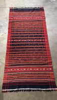 Vintage Handwoven Rug with Intricate Tribal Patterns