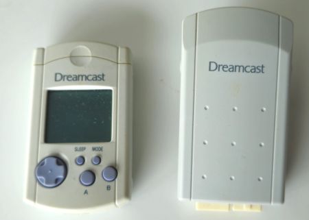 Memory Card VMU +   Rumble Pack (Dreamcast)