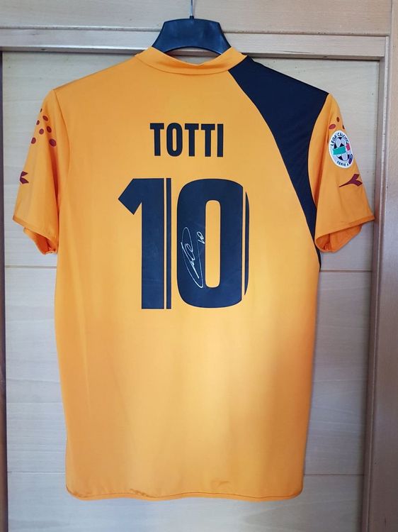 Francesco Totti AS Roma Away 2005/2006 Trikot Signiert Kaufen auf Ricardo