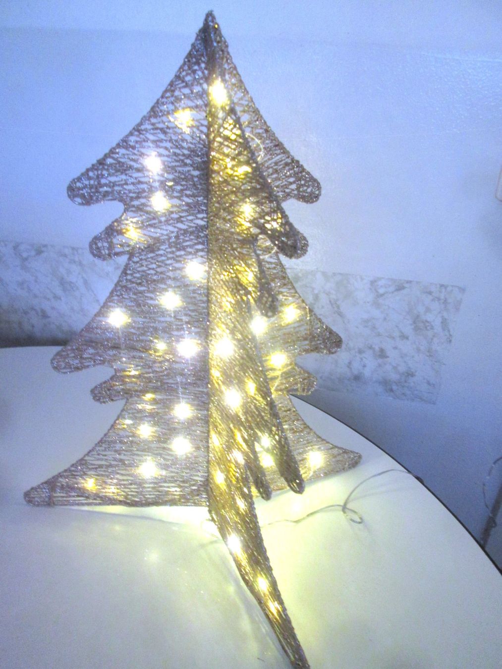 Alle Dekorationen: Glitzerbaum – Gebraucht aus Sementina von babucia