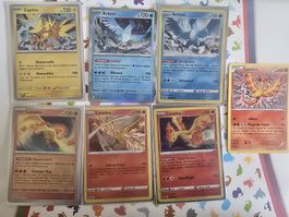 Pokemon, Zaptos, Lavados, Arktos, Holo