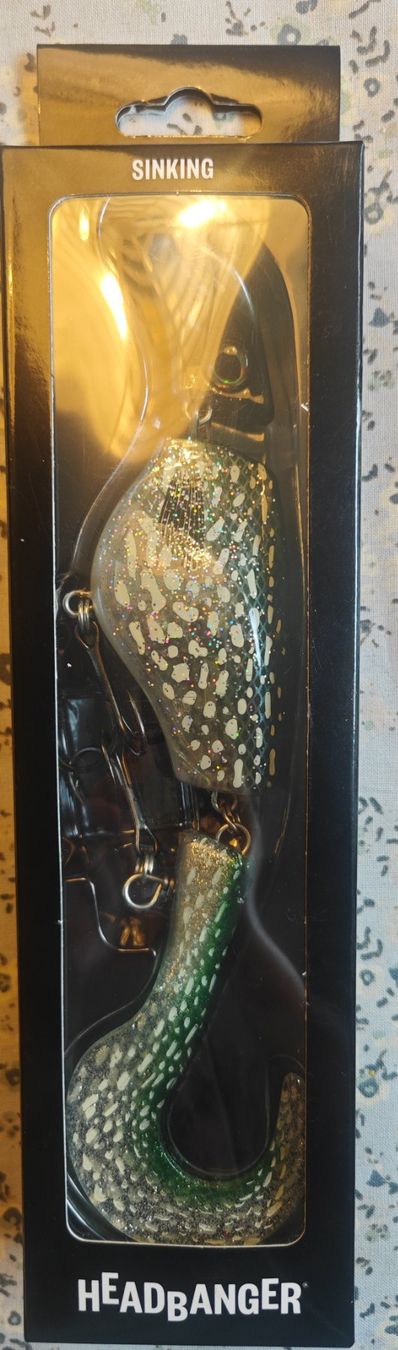 Esche: Köder Headbanger Sinking, 23 cm, 58 gramm – Nuovo e nell'imballaggio originale da Bühler venduto da Idre2017
