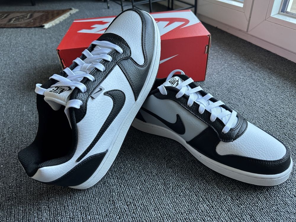 Nike Ebernon Low Premium homme taille 44 blanc gris noir Kaufen