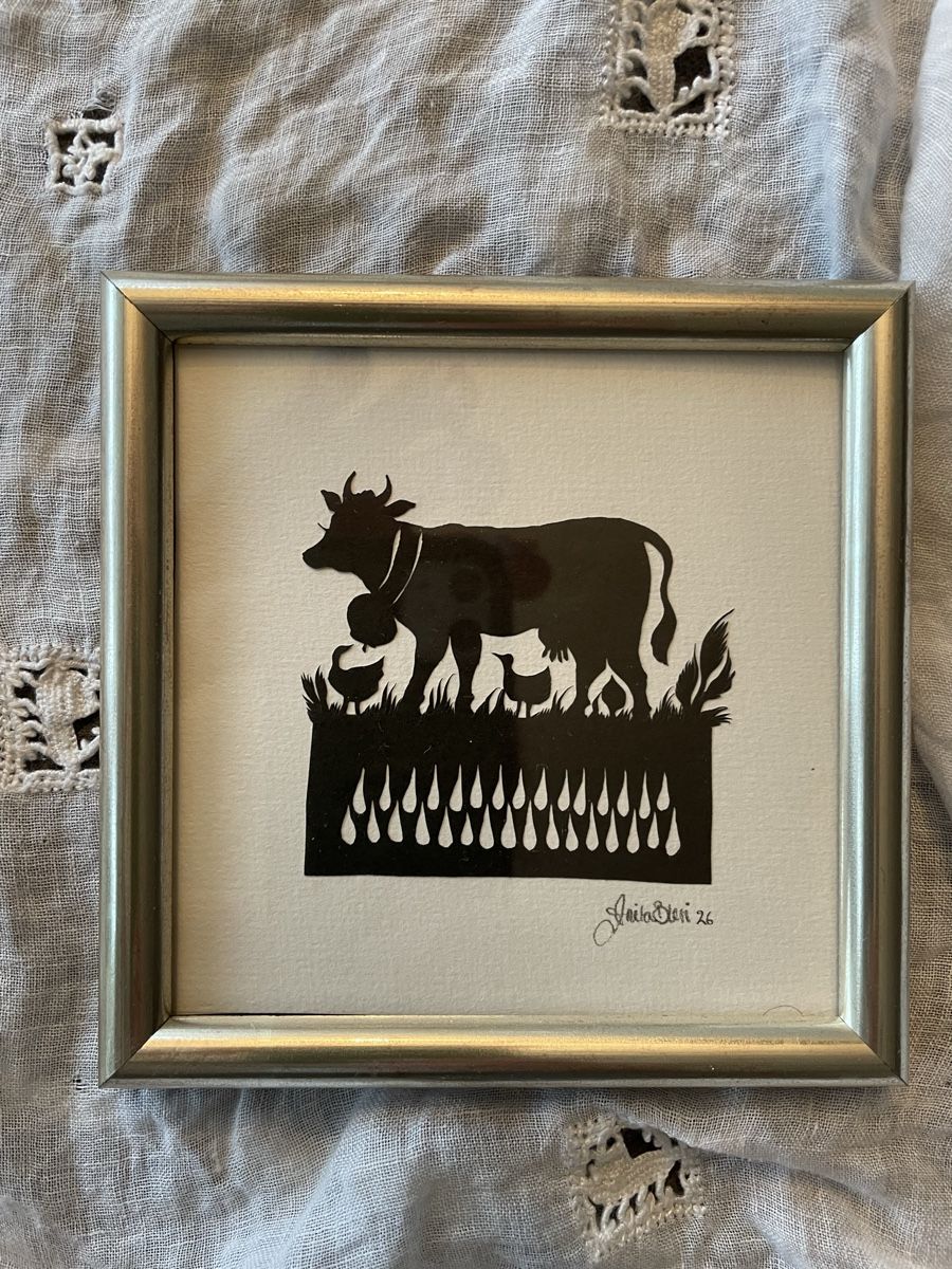 Grafiken & Lithographien: Scherenschnitt – Neu (gemäss Beschreibung) aus Konolfingen von Bern-75