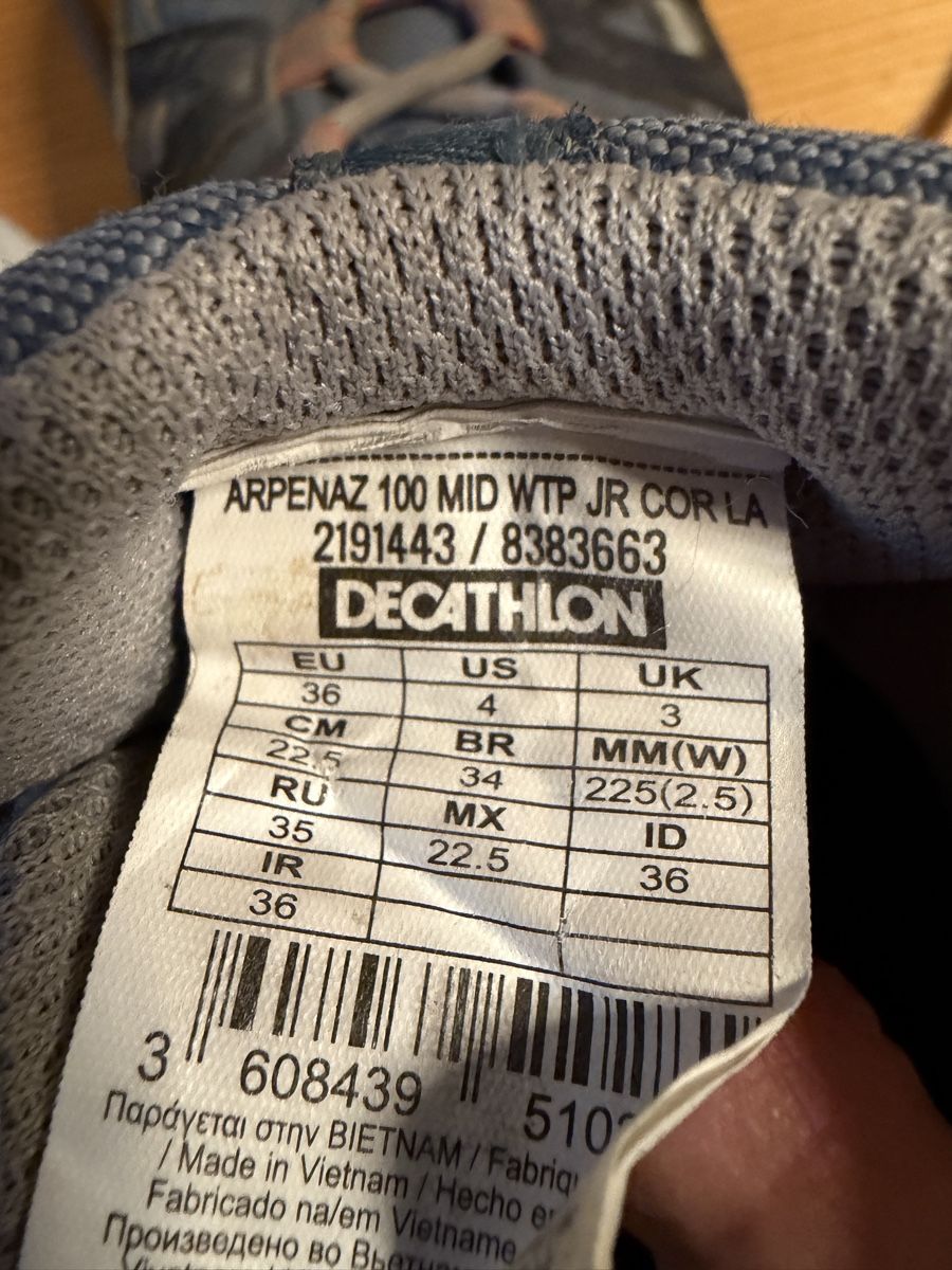 Decathlon Scarpe da uomo: Wanderschuhe Grösse 36 – Usato da Luzern venduto da kasophie 1