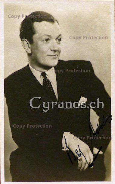 Autografi: Bobby Howes (1895-1972) Schauspieler - Autogramm – Usato da Dietikon venduto da immortal-stars