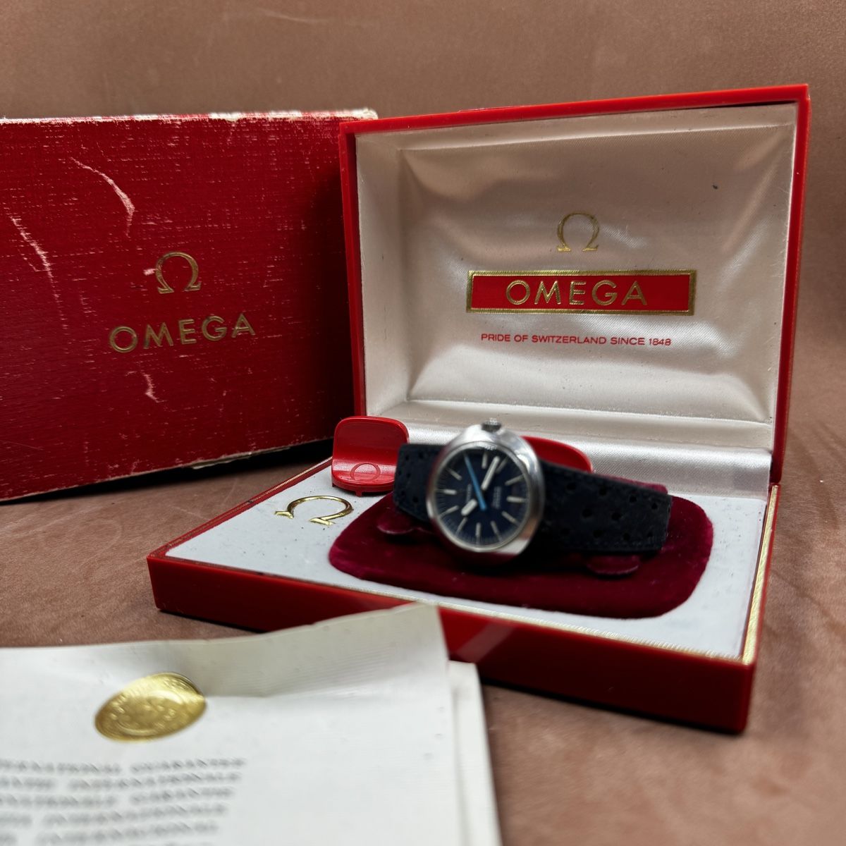 Omega Orologi: Omega Dynamic Geneve Automatic Two Tone Blue Dial SS 30mm – Usato da Untersiggenthal venduto da kaanzurich