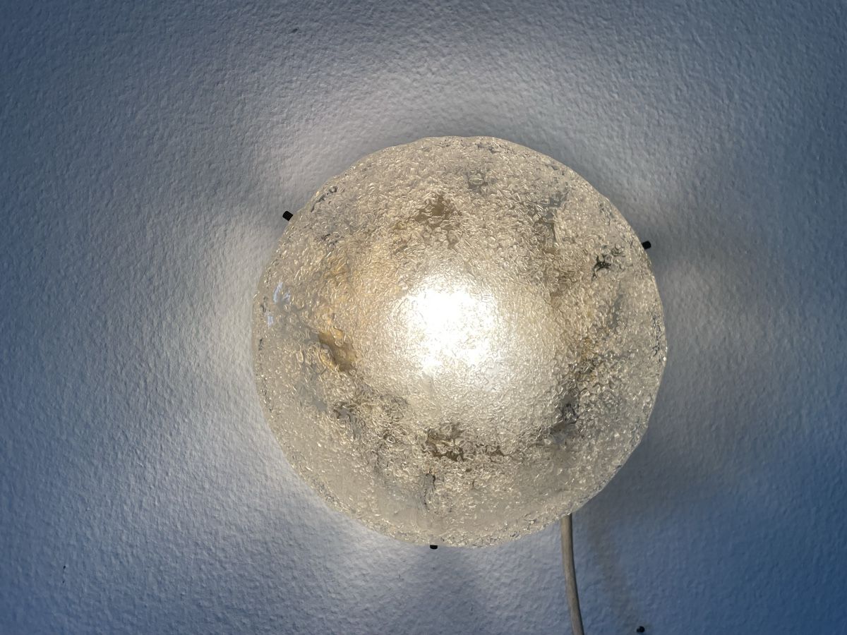 Kaiser Lampen: 1 von 3 Mid Century Eisglas Leuchten Kaiser – Gebraucht aus Bern von fotolog111 3