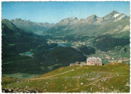 St. Moritz - Standseilbahn Muottas Muragl Bergstation