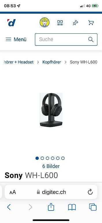 Kopfhörer: TV KOPFHÖRER VON SONY – Gebraucht aus Möhlin von iva_2crj