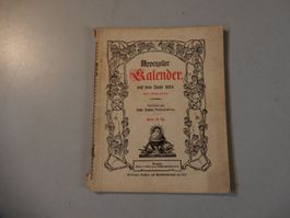 Appenzeller Kalender von 1924 - Antiker Sammler-Schatz!