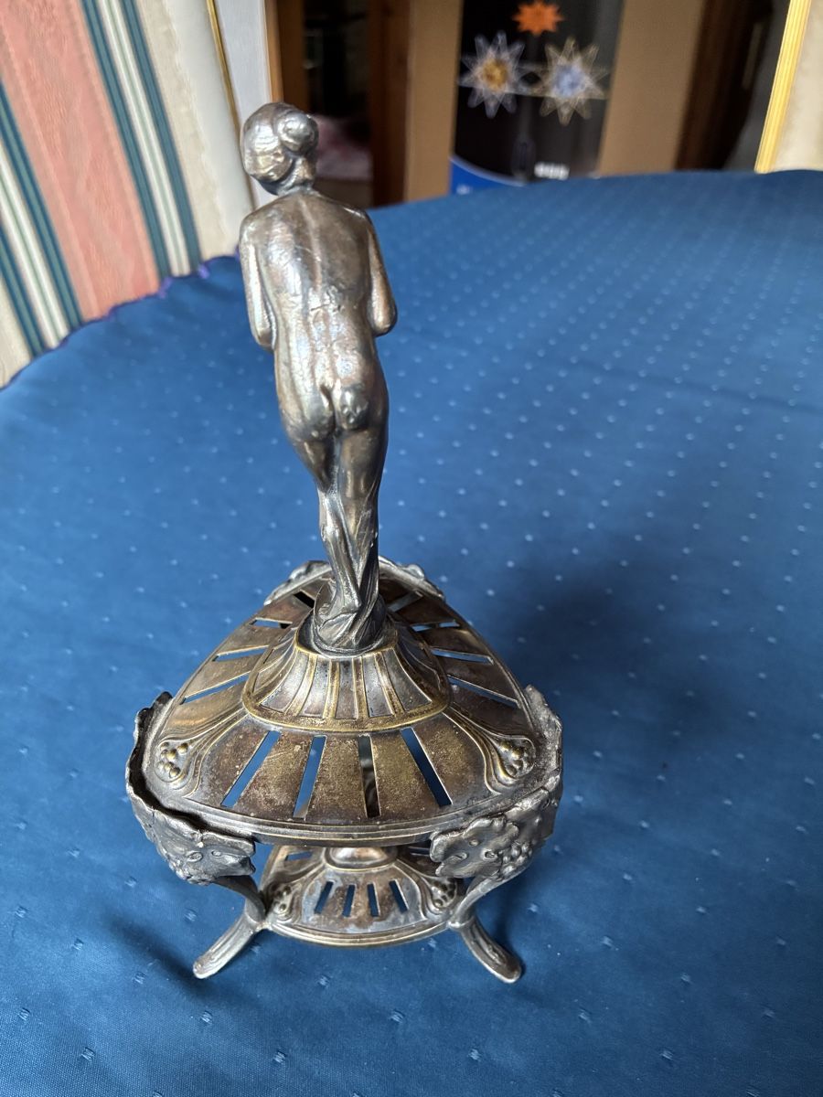 Coltelli: Jugendstil Messerhalter aus Metall  – Usato da Dornach venduto da Rosengarten 3