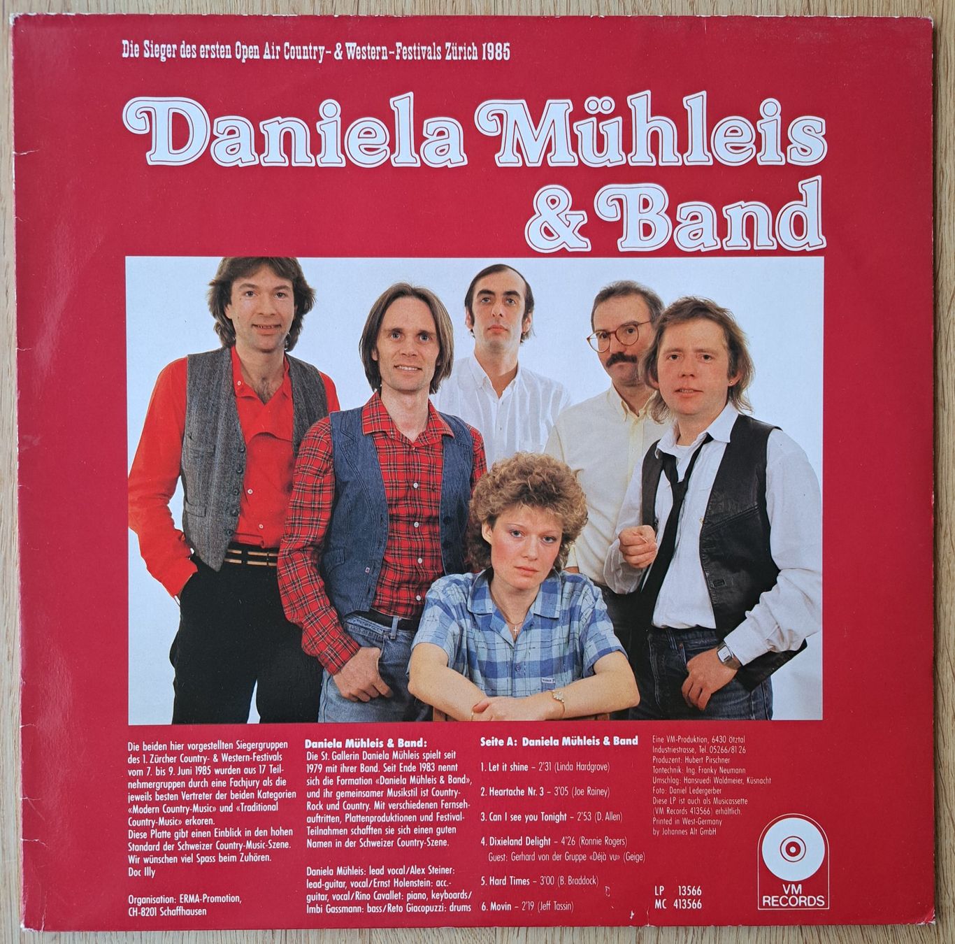 Dischi in vinile: Daniela Mühleis & Band / Natural Grass – Usato da Meggen venduto da Ricardokoch
