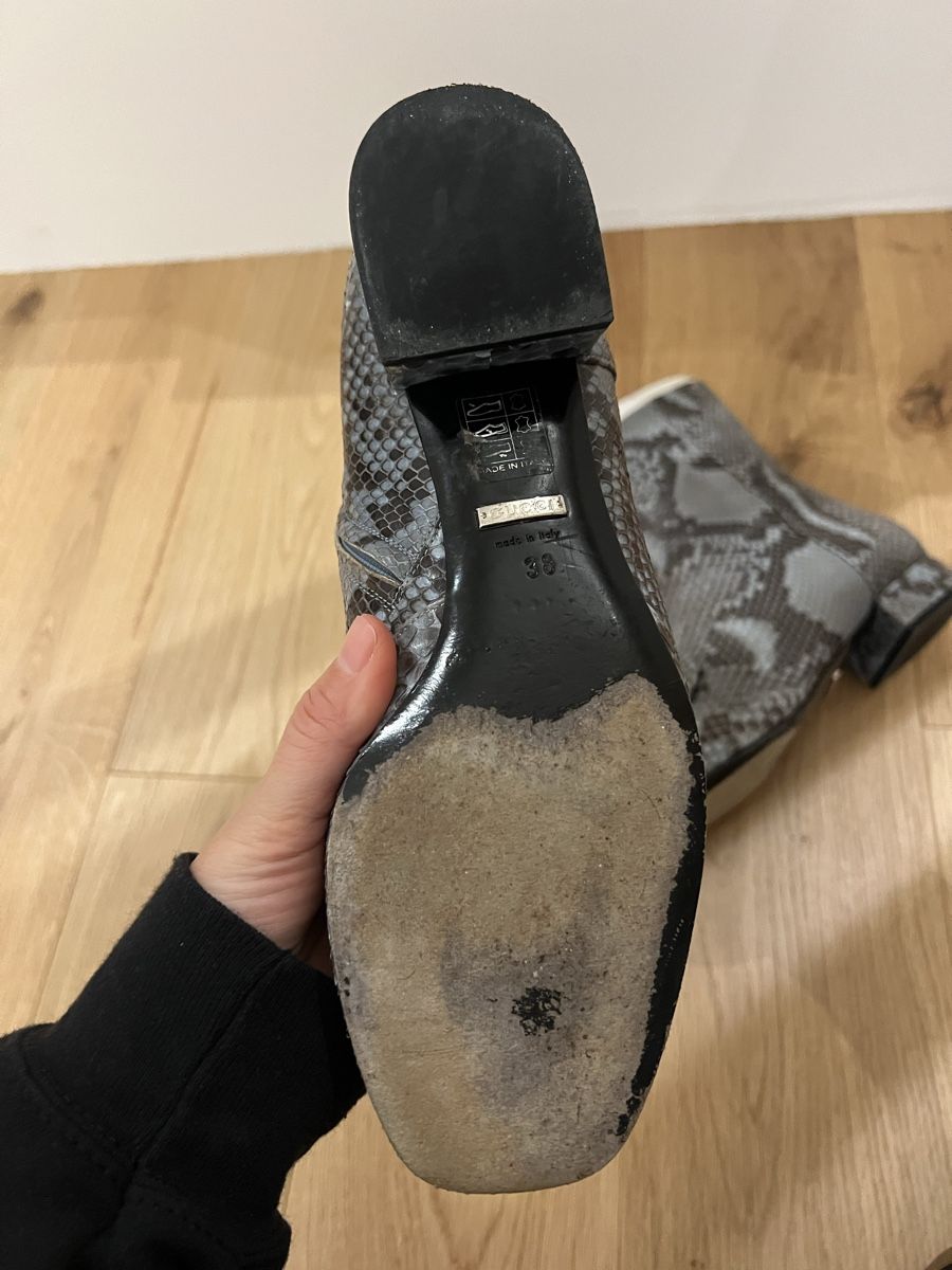 Damenschuhe: Bottines Gucci python T39 très bon état – Gebraucht aus Lutry von roxypoxy 2