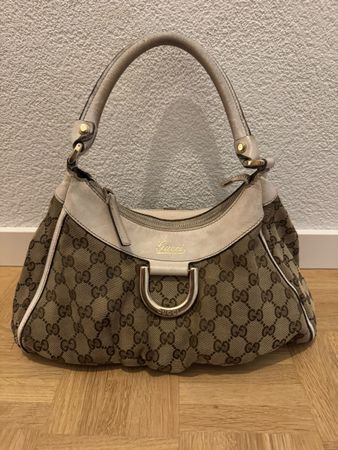 Gucci Abbey D-Ring Hobo GG Canvas Vintage 