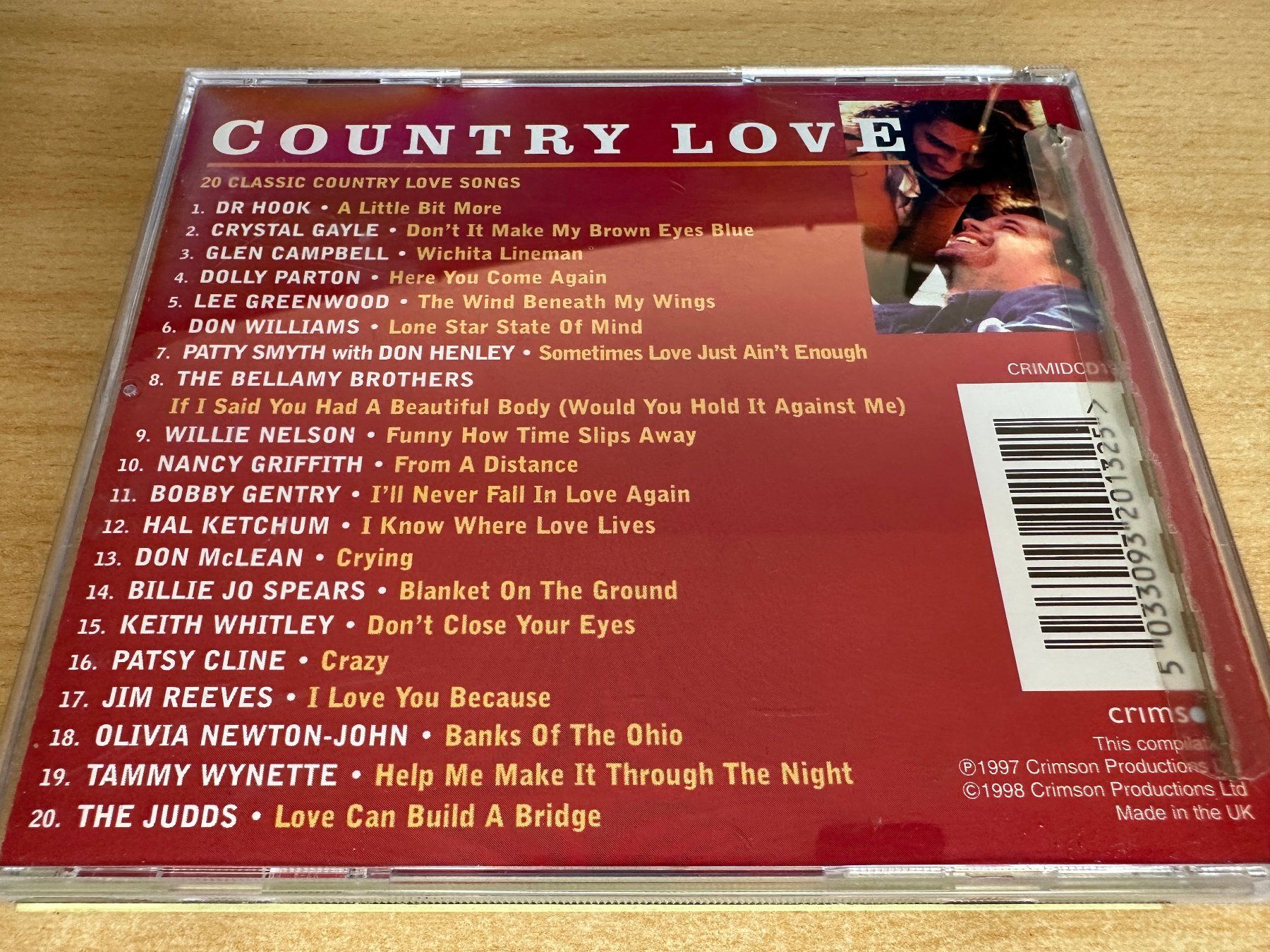 CD: J0 Various - Country Love – Usato da Rikon im Tösstal venduto da Alpenmutz 1