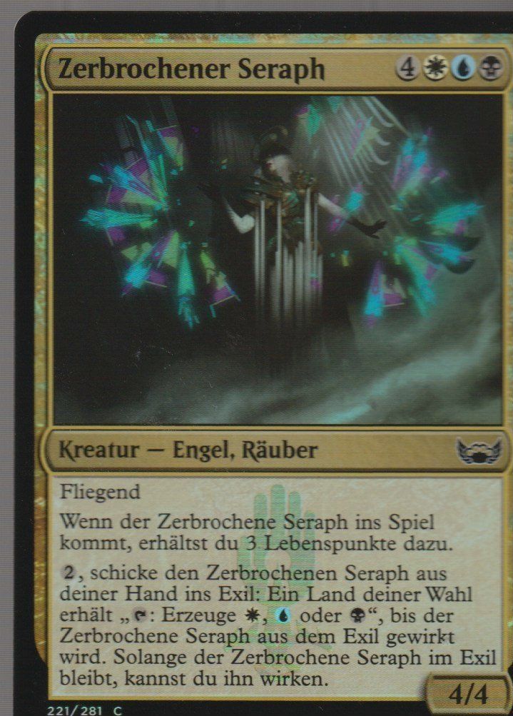 Magic The Gathering Sammelbilder & Trading cards: TCG Magic The Gathering  MTG DE SNC 221 FOIL Zerbrochener Se – Neu (gemäss Beschreibung) aus Vezia von Aquarius_Age