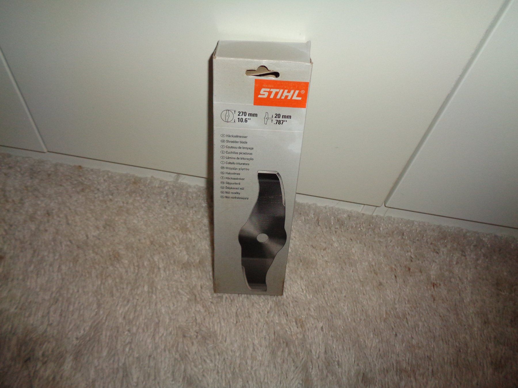 Stihl Tutti gli attrezzi: *** Häckselmesser von STIHL *** / Neu – Nuovo e nell'imballaggio originale da Othmarsingen venduto da Leuchtturmlady 5
