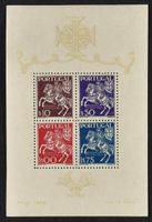 PORTUGAL, BLOCK Briefmarkenausstellung 1944 **