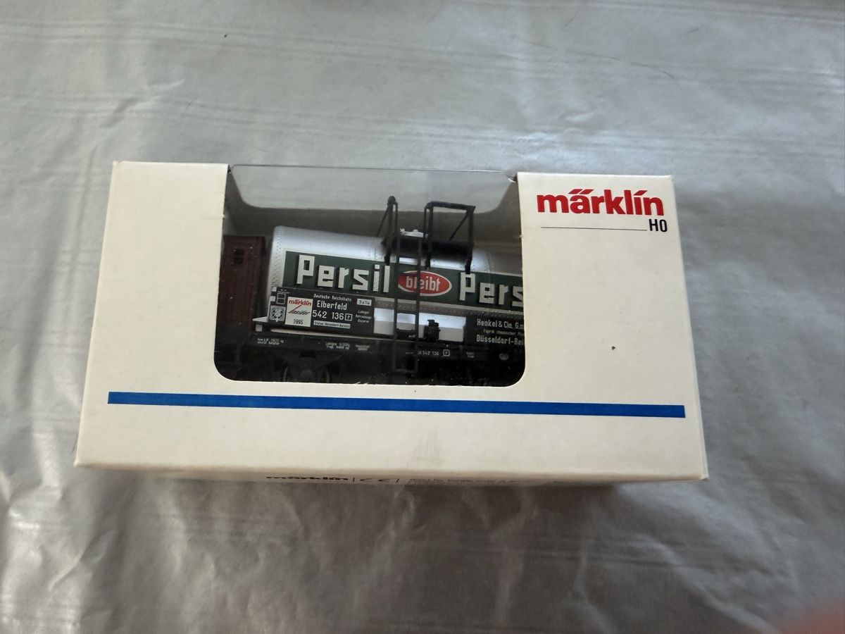 Märklin Modellini di ferrovie: wagon Märklin 84870 (Persil)  – Usato da Echallens venduto da JAR69 1