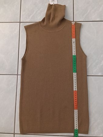 Gerard Darel pull neuf, S/36, sans manches, col roulé, laine