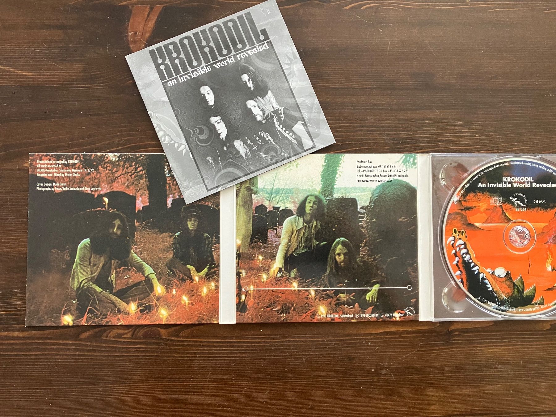 CD: KROKODIL - AN INVISIBLE WORLD REVEALED – Usato da steffisburg venduto da Dstauffer 2