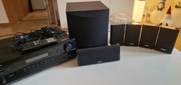 Heimkino Surround System Yamaha & Onkyo 5.1 Dolby Digital