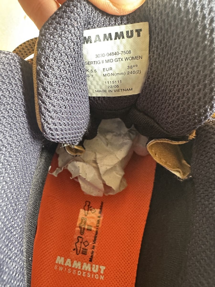 Scarpe da donna: Mammut Sertig II Mid Goretex Gr. 38 2/3 – Nuovo (secondo la descrizione) da Guttannen venduto da lalene 5