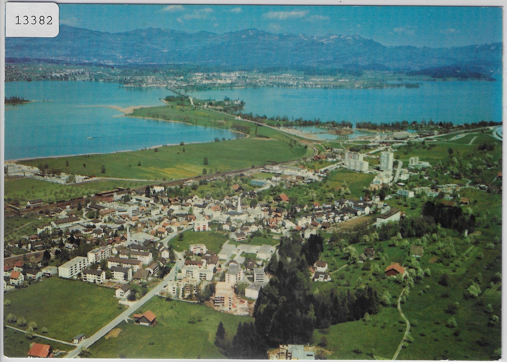 Cartoline postali: Flugaufnahme Pfäffikon SZ – Antico da Ettingen venduto da Kartenplanet