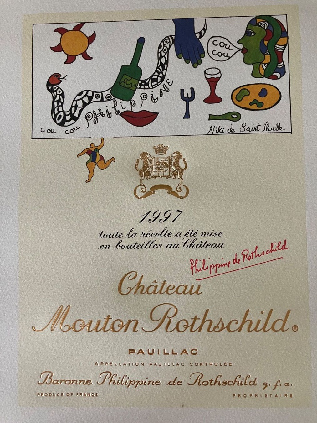 Foto & Immagini: Niki de Saint Phalle e Mouton Rothschild – Usato da Rancate venduto da FiorAngela011 1