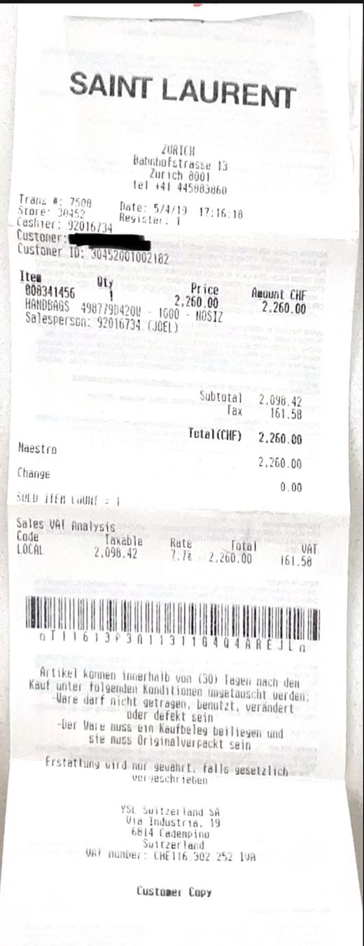 Saint Laurent Borse da donna: Yves Saint Laurent Sunset Medium Glattleder Schwarz – Nuovo (secondo la descrizione) da Zürich venduto da StavesBest 9