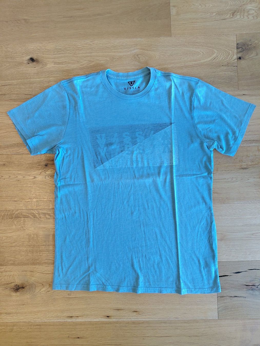 T-shirt: Vissla Tshirt L blau – Usato da Interlaken venduto da dmncmg