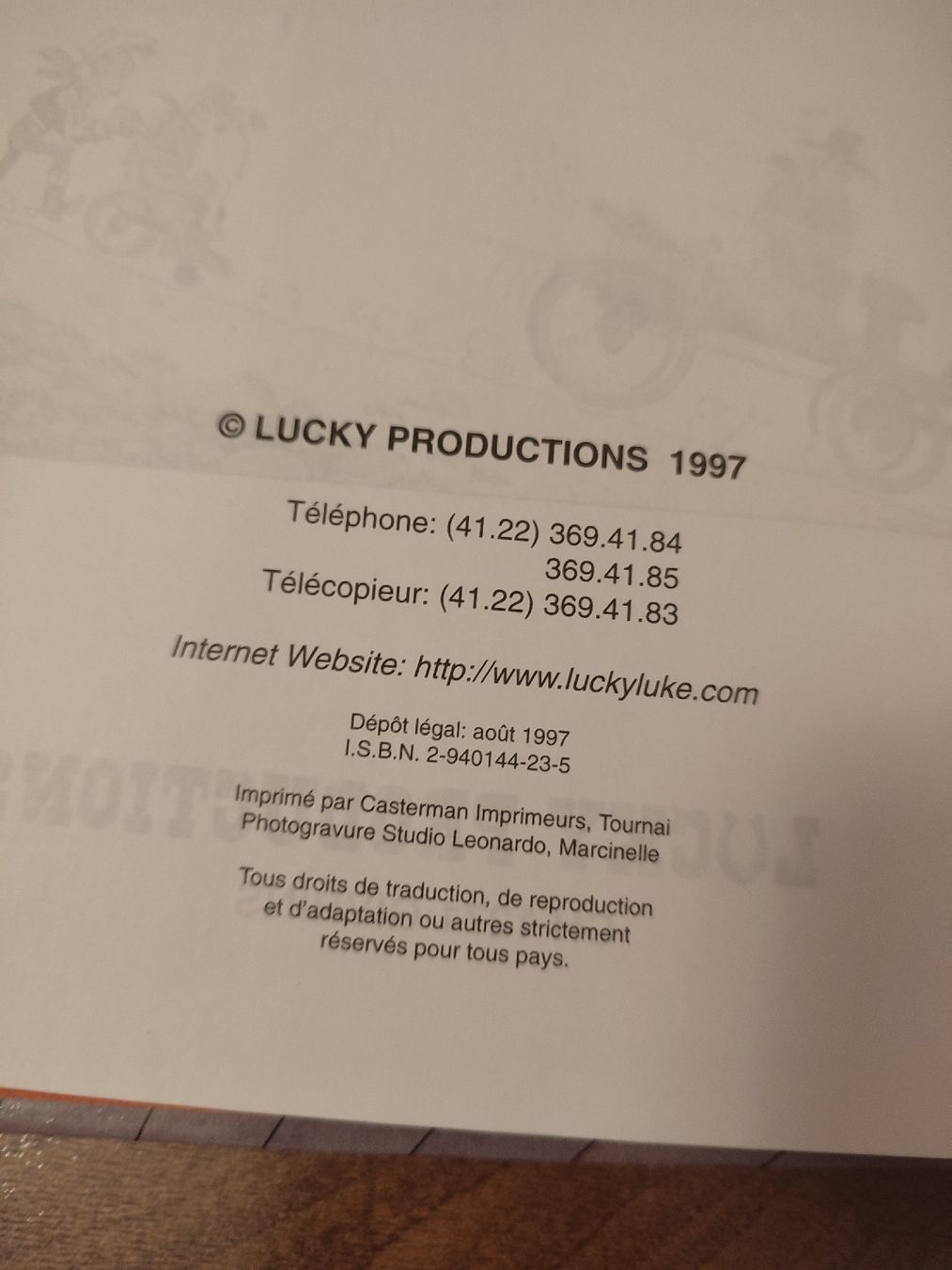 Comics: Lucky luke T67 EO TBE  – Gebraucht aus Bougy-Villars von Vogue 1