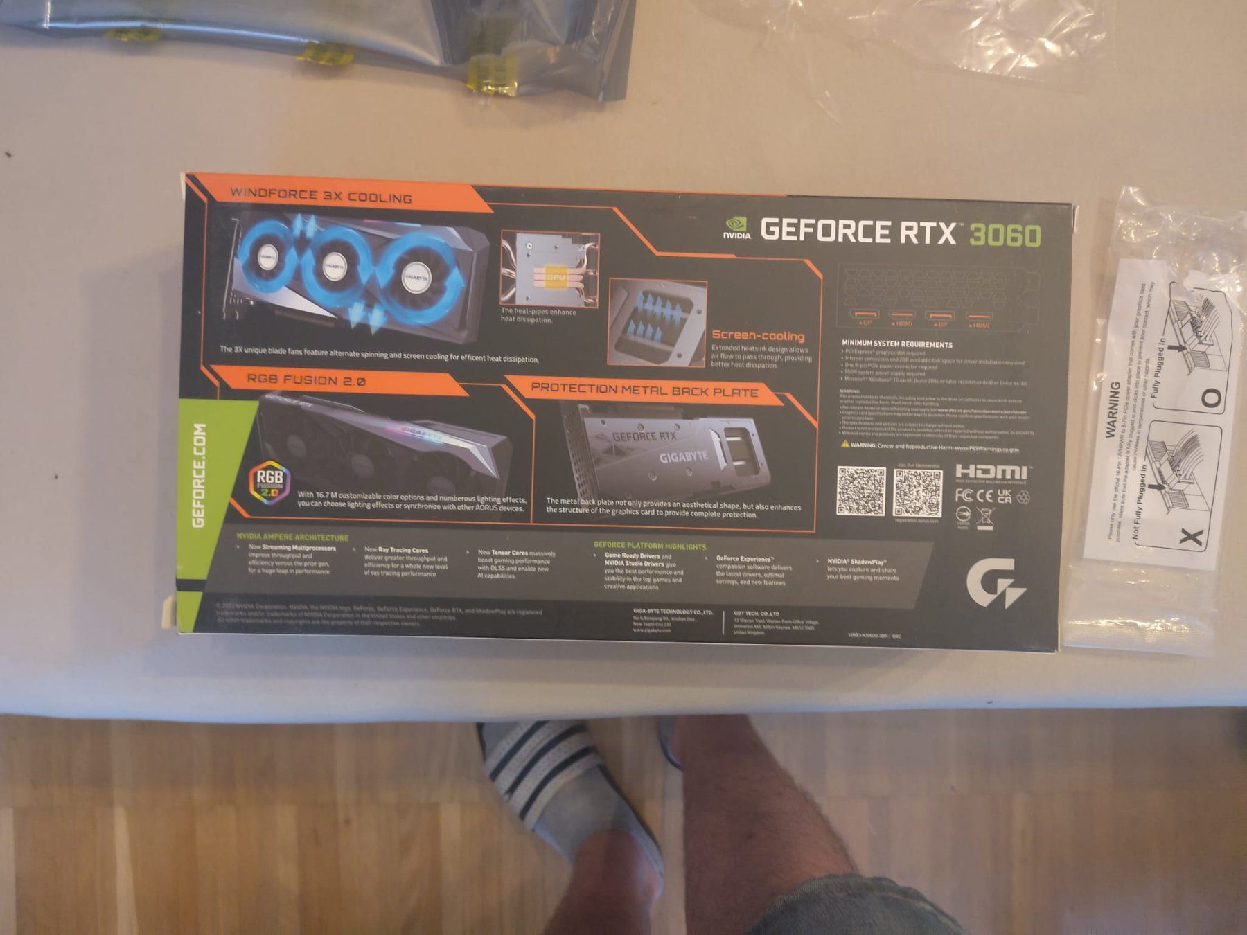 Nvidia Schede grafiche: Gigabyte RTX 3060 OC 12GB GDDR6 – Usato da Zofingen venduto da Jan_Agner 3