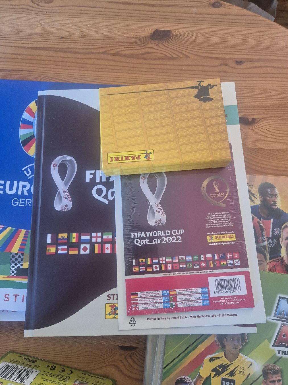 Panini Alben: Fussball Sticker Alben und Karten Sammlung – Gebraucht aus Kaltbrunn von Pato77 1