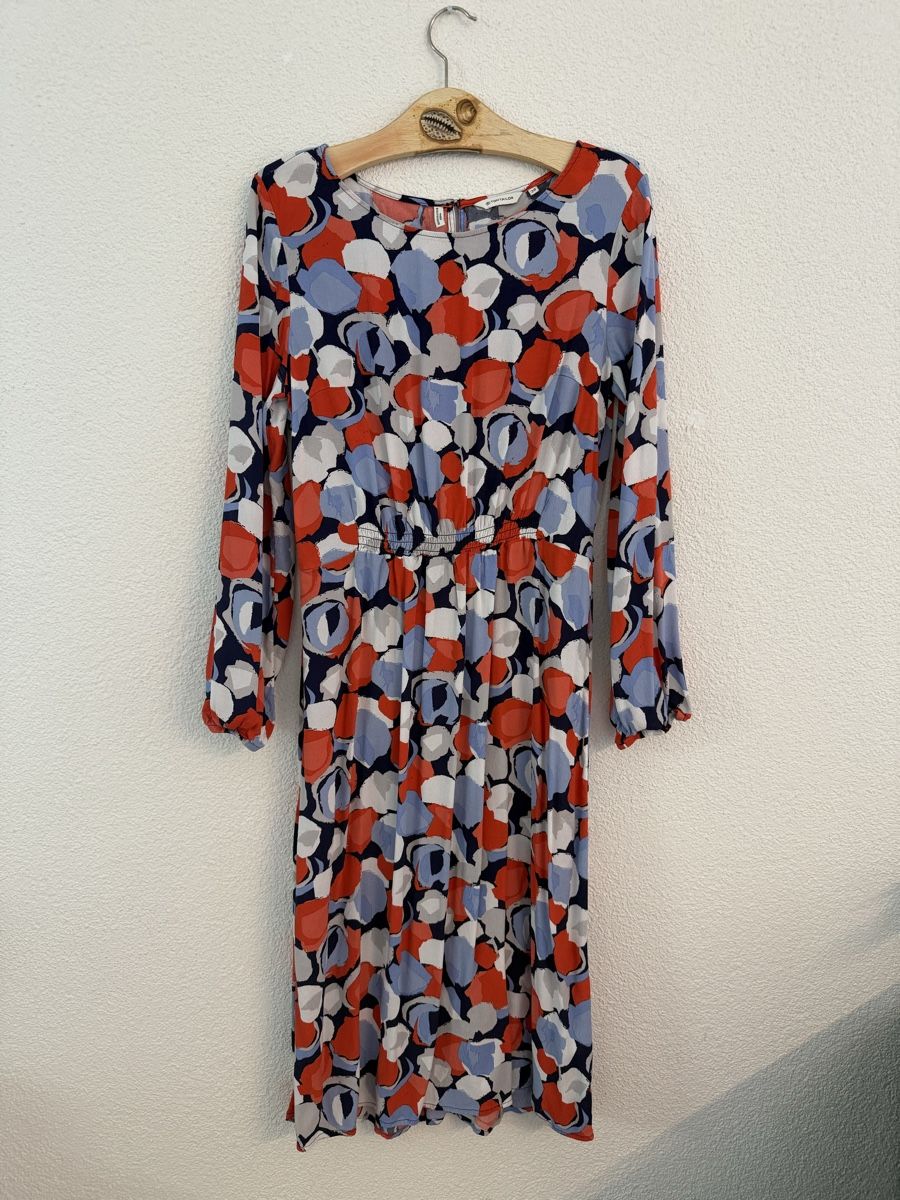 Vestiti: Tom Tailor Damenkleid gemustert Grösse 38 – Usato da Neerach venduto da Meli_sara
