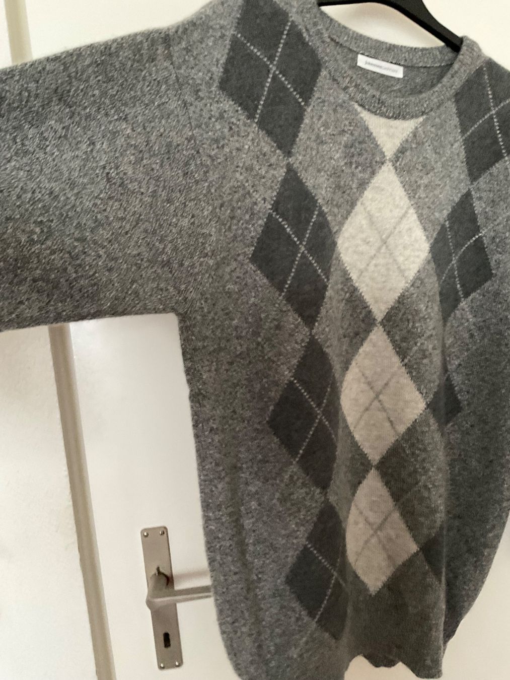 Maglioni & Felpe: JOHNSTONS Scotland 100% Kaschmir Pullover Gr 48 grau NWRT – Usato da Urdorf venduto da alda02 4