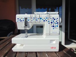 Coverlock Nähmaschine Elna easycover neu, Gratis-Versand.