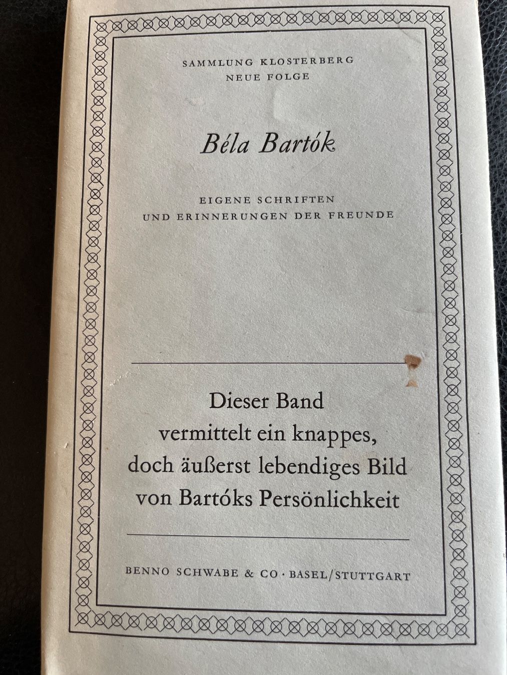 Bücher: Béla Bartók - Eigene Schriften und Erinnerungen – Gebraucht aus Ettingen von bri_6bhw