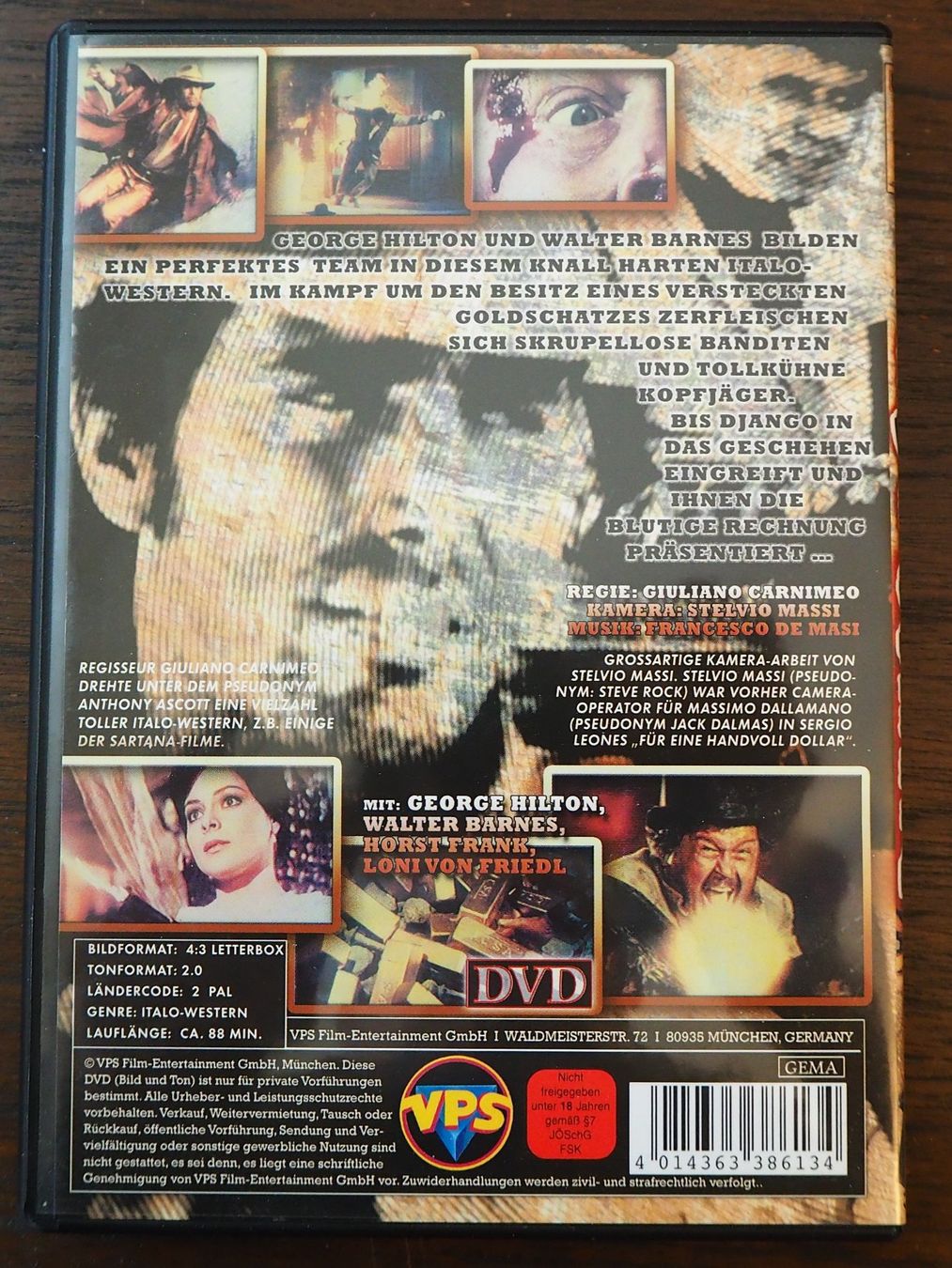 Tutti i DVDs: Django - Ein Sarg voll Blut / George Hilton – Usato da Chur venduto da dluli 1