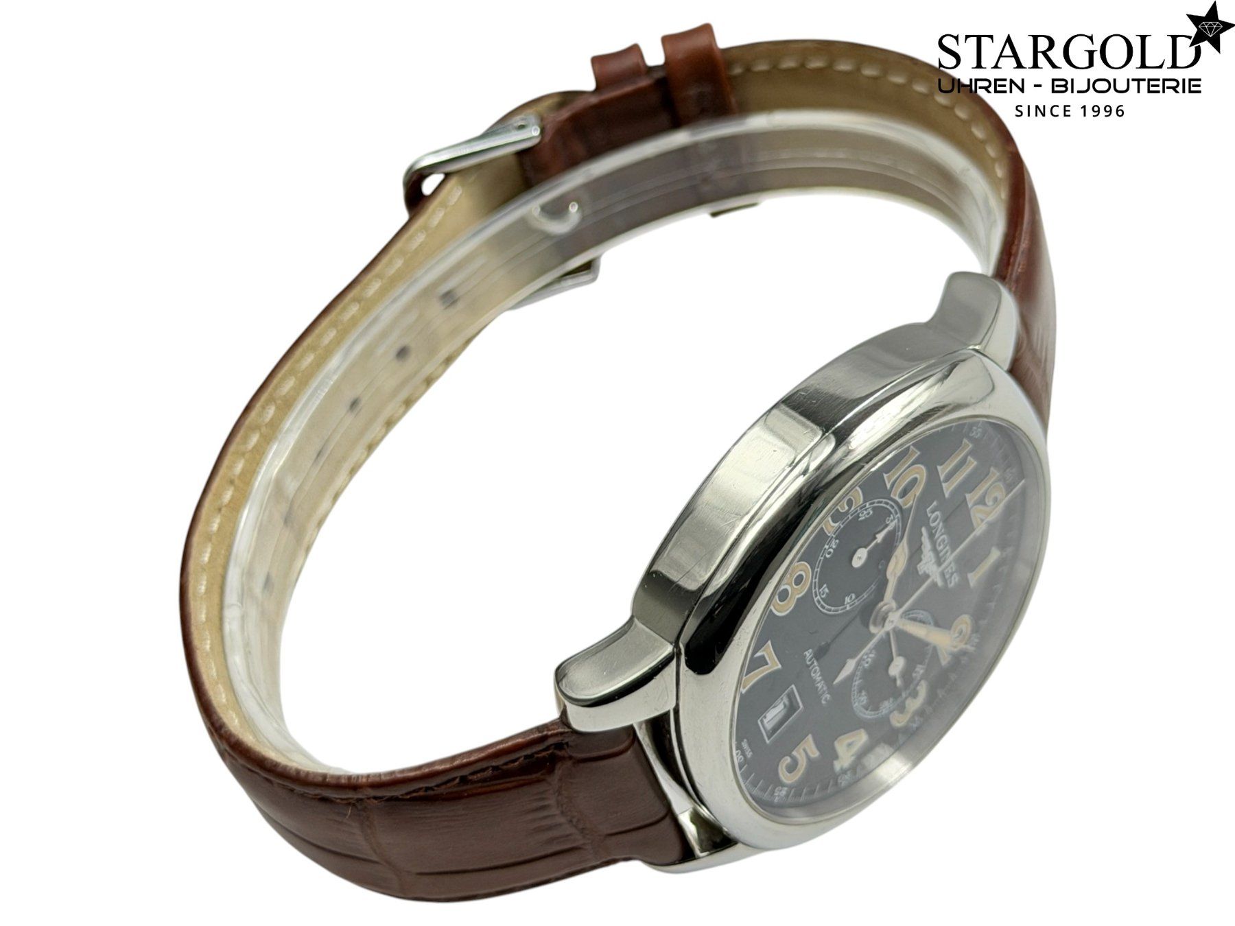 Longines Uhren: Longines Spirit Chronograph - L2.705.4 – Gebraucht aus Zürich von Stargold-Uhren 5