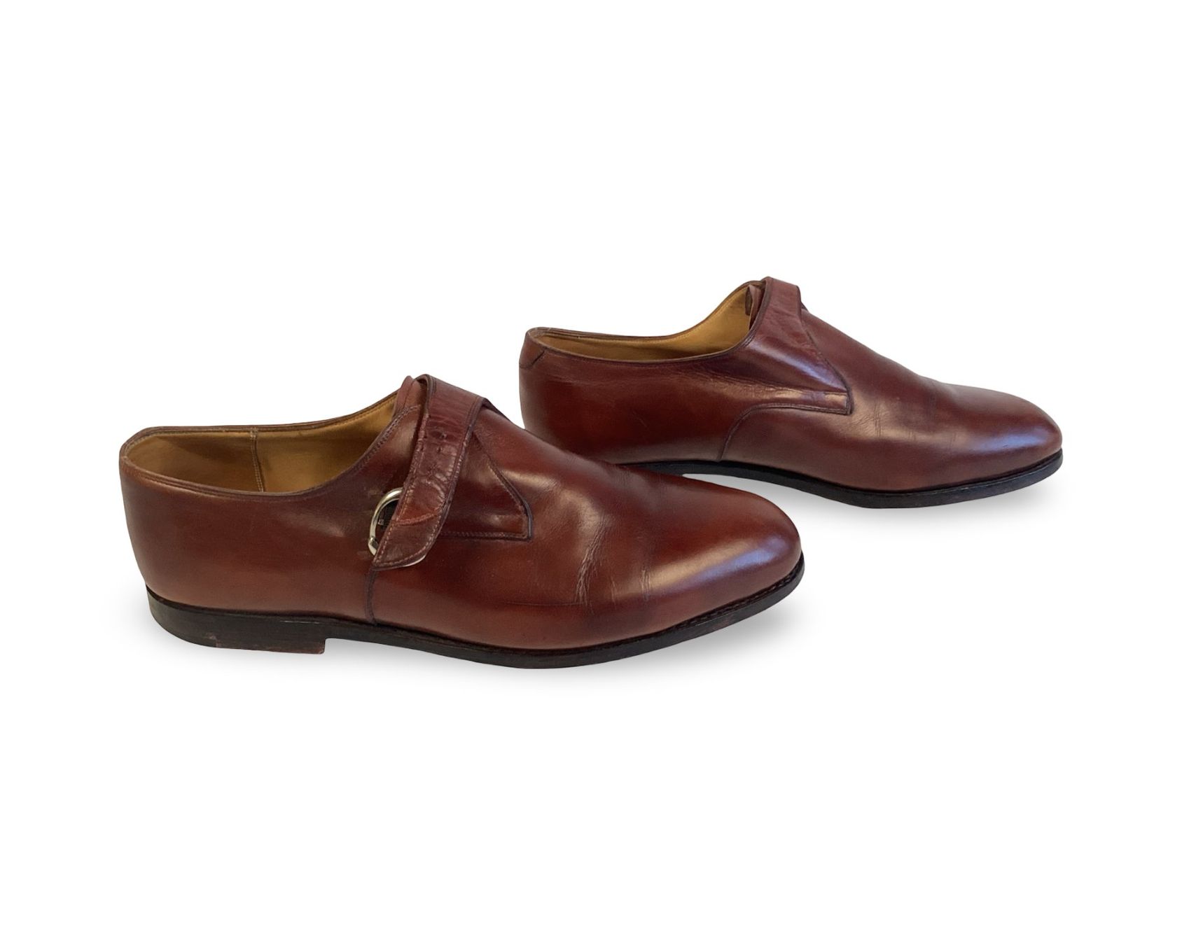 Scarpe da uomo: SAINT CRISPIN'S Monkstrap Lederschuhe – Usato da Zürich venduto da Restwert_Zuerich