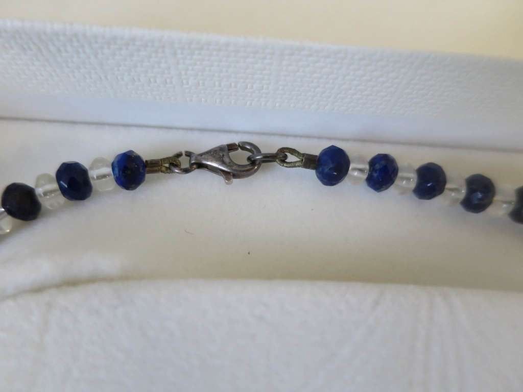 Catenine: Lapislazuli & Bergkristall Halskette & Armband – Nuovo (secondo la descrizione) da Zürich venduto da 1.Simon 4