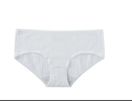 NEUER uni weisser Stretch - Slip Gr. S - 223352