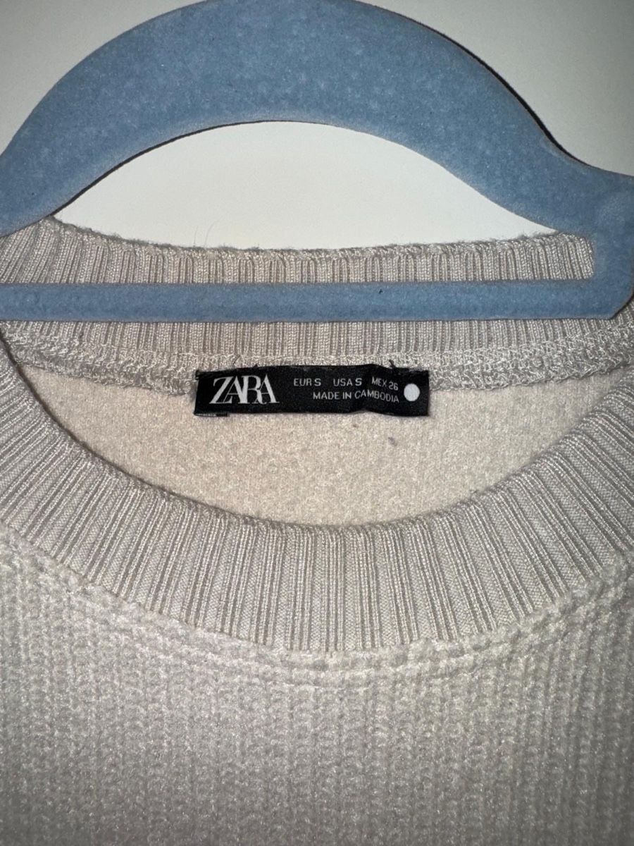 Zara Maglioni & Felpe: Oversize geriffelter pullover angenehmer stoff S zara – Usato da Zofingen venduto da ismail01a 2