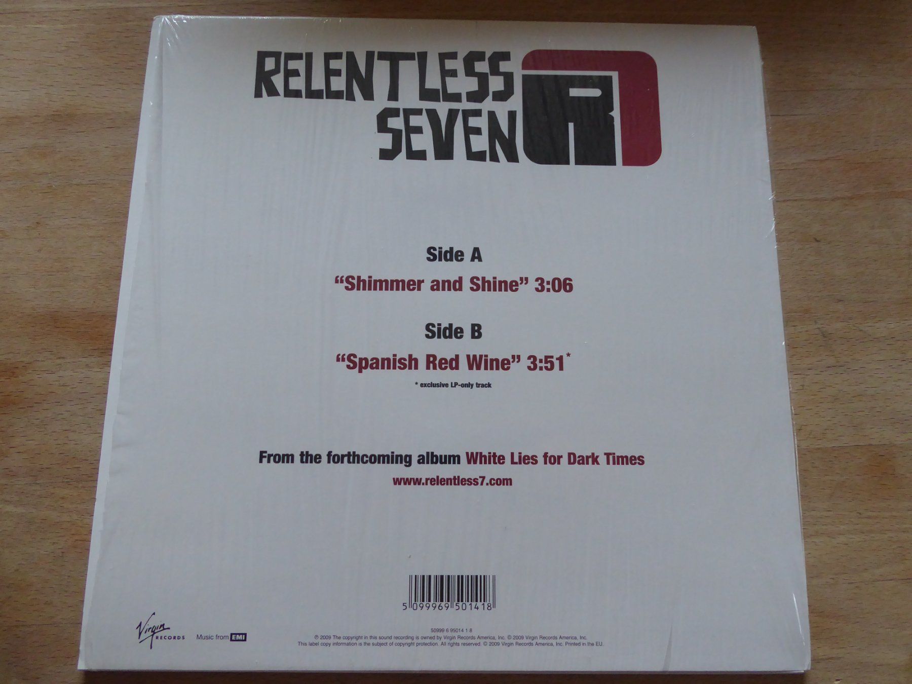 Schallplatten: Ben Harper And The Relentless Seven - Shimmer 10" LP – Gebraucht aus Büsserach von Bey23 1